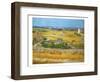 Van Gogh: Wheatfield, 1888-Vincent van Gogh-Framed Premium Giclee Print