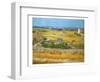 Van Gogh: Wheatfield, 1888-Vincent van Gogh-Framed Premium Giclee Print