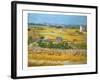 Van Gogh: Wheatfield, 1888-Vincent van Gogh-Framed Giclee Print