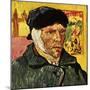 Van Gogh with a Bandage Round His Head-English School-Mounted Giclee Print