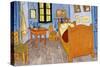 Van Goghs Bedroom in Arles, by Vincent Van Gogh,-Vincent Van Gogh-Stretched Canvas