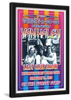 Van Halen at the Whiskey A-Go-Go-Dennis Loren-Framed Art Print
