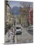 Van on Gay Street, April-Tom Hughes-Mounted Giclee Print