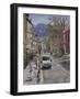 Van on Gay Street, April-Tom Hughes-Framed Giclee Print