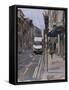 Van on New Bond Street, May-Tom Hughes-Framed Stretched Canvas
