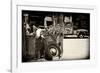 Van - Route 66 - Gas Station - Arizona - United States-Philippe Hugonnard-Framed Photographic Print