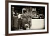 Van - Route 66 - Gas Station - Arizona - United States-Philippe Hugonnard-Framed Photographic Print