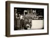 Van - Route 66 - Gas Station - Arizona - United States-Philippe Hugonnard-Framed Premium Photographic Print