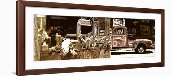 Van - Route 66 - Gas Station - Arizona - United States-Philippe Hugonnard-Framed Photographic Print