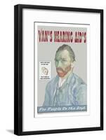 Van's Hearing Aids: For People on the Gogh-null-Framed Art Print