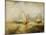 Van Tromp, going about to please his Masters, Ships a Sea, getting a Good Wetting,-Joseph Mallord William Turner-Mounted Art Print