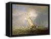 Van Tromp Returning after the Battle Off the Dogger Bank-J. M. W. Turner-Framed Stretched Canvas