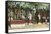 Van Wickle Gate, Brown University, Providence, Rhode Island-null-Framed Stretched Canvas
