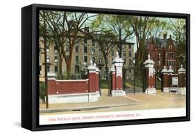 Van Wickle Gate, Brown University, Providence, Rhode Island-null-Framed Stretched Canvas