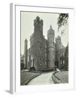 Vanbrugh Castle, Westcombe Park Road, Greenwich, London, May 1933-null-Framed Photographic Print