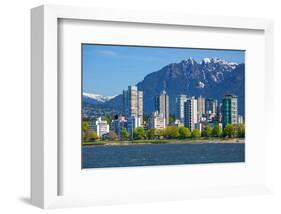 Vancouver Across English Bay-null-Framed Art Print