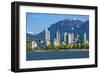 Vancouver Across English Bay-null-Framed Art Print