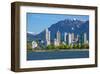 Vancouver Across English Bay-null-Framed Art Print