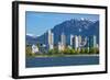 Vancouver Across English Bay-null-Framed Art Print