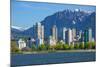 Vancouver Across English Bay-null-Mounted Art Print