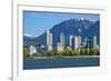 Vancouver Across English Bay-null-Framed Art Print