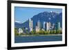 Vancouver Across English Bay-null-Framed Art Print