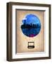 Vancouver Air Balloon-NaxArt-Framed Art Print