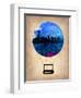 Vancouver Air Balloon-NaxArt-Framed Art Print