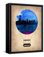 Vancouver Air Balloon-NaxArt-Framed Stretched Canvas