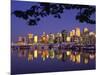 Vancouver and Lost Lagoon at Night-Ron Watts-Mounted Photographic Print