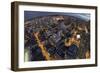 Vancouver Bc Downtown Fisheye View-jpldesigns-Framed Photographic Print