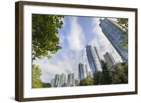 Vancouver Bc Downtown Waterfront Condominiums-jpldesigns-Framed Photographic Print