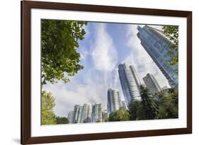 Vancouver Bc Downtown Waterfront Condominiums-jpldesigns-Framed Photographic Print