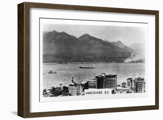 Vancouver, British Columbia, Canada, C1920S-null-Framed Giclee Print
