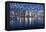 Vancouver, Canada - Marina and City-Lantern Press-Framed Stretched Canvas