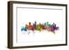 Vancouver Canada Skyline-Michael Tompsett-Framed Art Print