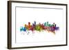 Vancouver Canada Skyline-Michael Tompsett-Framed Art Print