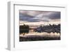 Vancouver city in the morning, viewed from the Stanley Park, Vancouver, British Columbia, Canada, N-JIA HE-Framed Photographic Print