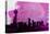 Vancouver City Skyline-NaxArt-Stretched Canvas