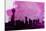 Vancouver City Skyline-NaxArt-Stretched Canvas