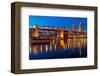 Vancouver Cityscape & Marina-null-Framed Art Print