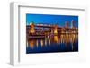 Vancouver Cityscape & Marina-null-Framed Art Print