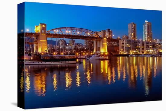 Vancouver Cityscape & Marina-null-Stretched Canvas