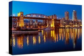 Vancouver Cityscape & Marina-null-Stretched Canvas