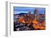 Vancouver Downtown Canada-null-Framed Art Print