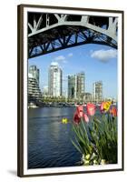 Vancouver from GranvilleIsland-null-Framed Premium Giclee Print