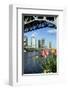 Vancouver from GranvilleIsland-null-Framed Art Print