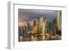 Vancouver from GranvilleIsland-null-Framed Art Print