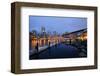 Vancouver from GranvilleIsland-null-Framed Art Print