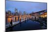 Vancouver from GranvilleIsland-null-Mounted Art Print